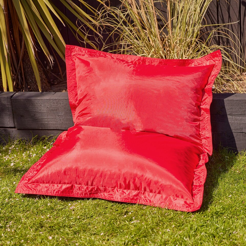 image 1 of icon Kids Bazaar Bag Red Indoor Outdoor Kids Bean Bag Red