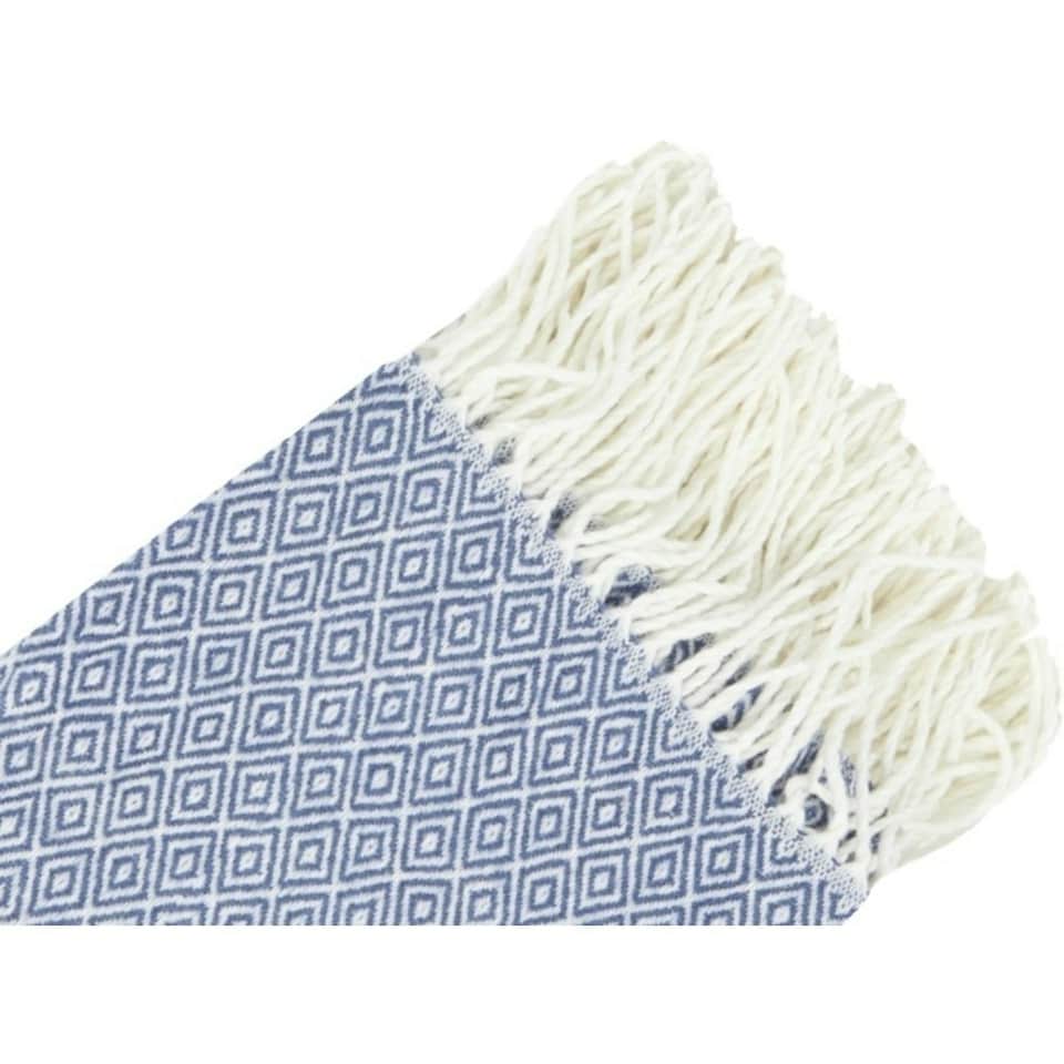 image 1 of Seasons Zinnia Summer Blanket - Royal Blue - One Size