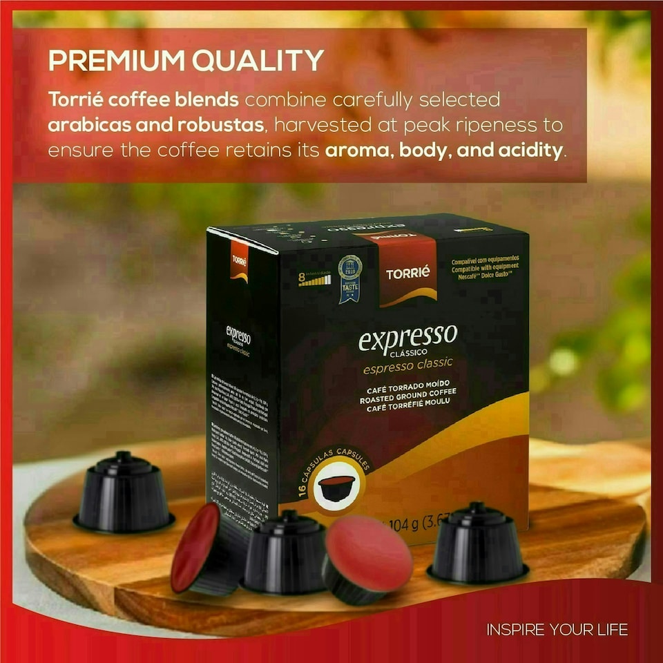 image 1 of Expresso - Dolce Gusto ® Compatible Espresso Coffee Capsules (80 Pods)