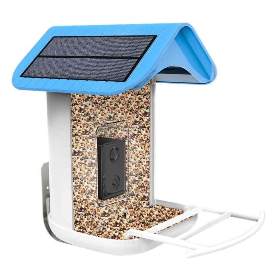 image 1 of Callow Smart Bird Feeder with WI-FI Camera Solar power and AI Bird Recognition