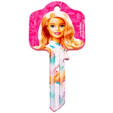 Barbie Blank Key - Pink/White - One Size