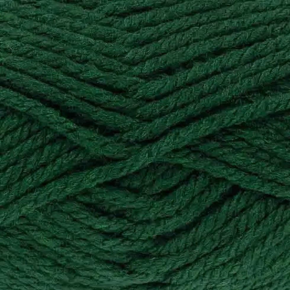 King Cole Green Big Value Super Chunky Yarn (Value Pack 12 x 100g Balls) For Crochet, Knitting - 81m per ball