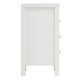 image 4 of Barcelona Bedside Table 3 Drawers in White