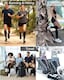image 4 of aZengear Compression Socks, Anti DVT Knee-High, Swollen Legs, Varicose Veins, Shin Splints Calf Pressure Support (Black, L/XL)