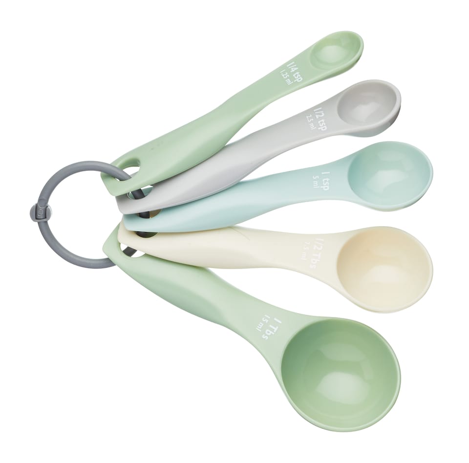 image 1 of Colourworks Classics Five Piece Measuring Spoon Set | Multi | Not provided