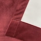 image 4 of Oxford Red Velvet Curtains 90 x 90 inch (229 x 229 cm) 100% Blackout Pencil Pleat Thermal Noise Reducing Curtains for Bedroom and Living Room