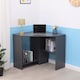 image 1 of Computer Desk PC Laptop Table Corner Home Office Study Gaming | Grey