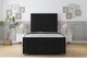 image 1 of Sloomy Richmond Black Plush Bed Frame With 50" Upholstered Headboard 6' Super King