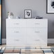 image 4 of Vida Designs Riano 6 Drawer Chest of Drawers Bedroom Storage, White