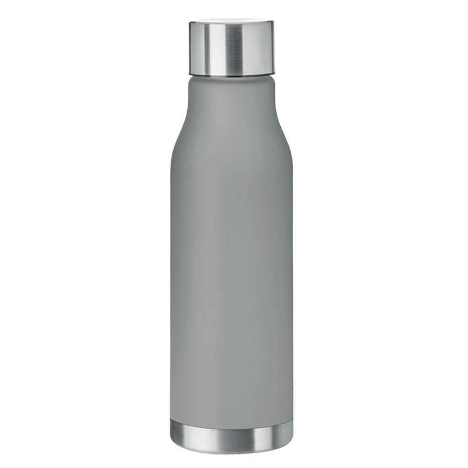 image 1 of MidOcean Glacier RPET 600ml Water Bottle - Transparent Grey - One Size Blue | One Size