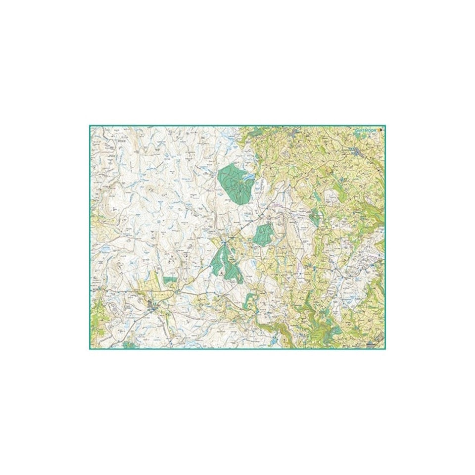 image 1 of Harvey Dartmoor Mazzle Map Jigsaw Puzzle 1000pcs
