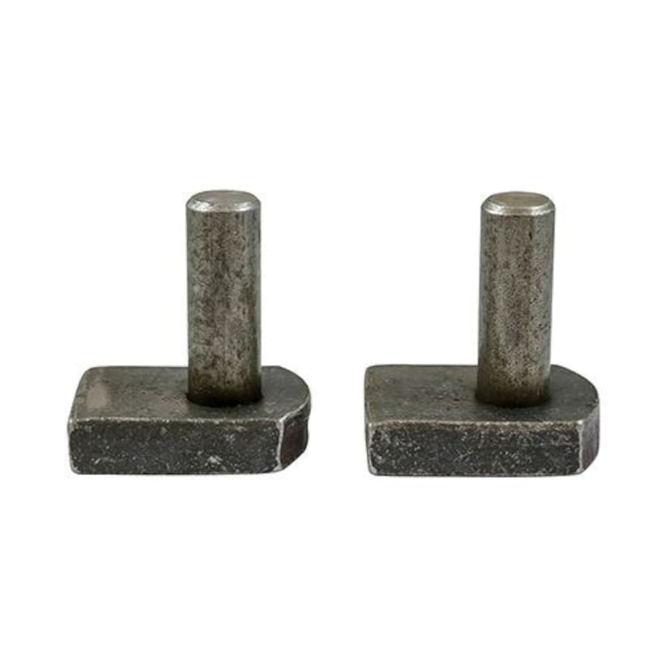 Timco - Gate Hooks to Weld - Self Coloured (Size 16mm - 2 Pieces)
