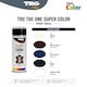 image 2 of TRG Super Colour Aerosol Paint - Leather and Vinyl Recolouring 400ml | White | White