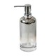 image 2 of Showerdrape Ombre Smoked Glass Liquid Soap Dispenser