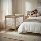 image 7 of Red Kite Sleeptight Travel Cot - Biscotti