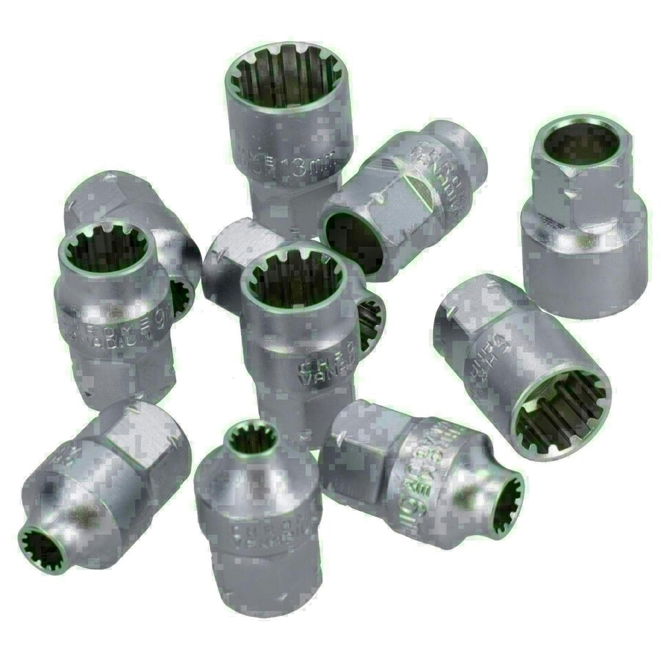 image 1 of 1/4in Drive Go Through Go-Thru Metric Socket + Accessory Set 4.5 - 13mm 29pc