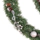image 5 of Best Artificial 9ft / 270cm Decorated Frozen Christmas Garland with Realistic Ice Crystals