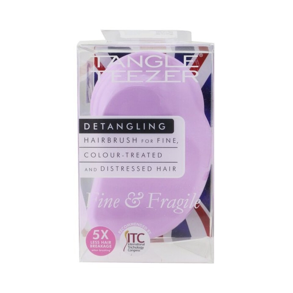 image 1 of Fine & Fragile Detangling Hair Brush - # Pink Dawn - 1pc