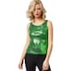 image 1 of Sleeveless Sequin Top - Women's | Green | green | M | 1