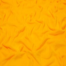 Minerva Core Range Yellow Cotton Velour Stretch Knit Fabric for Dressmaking, 147cm / 57" Wide - per metre