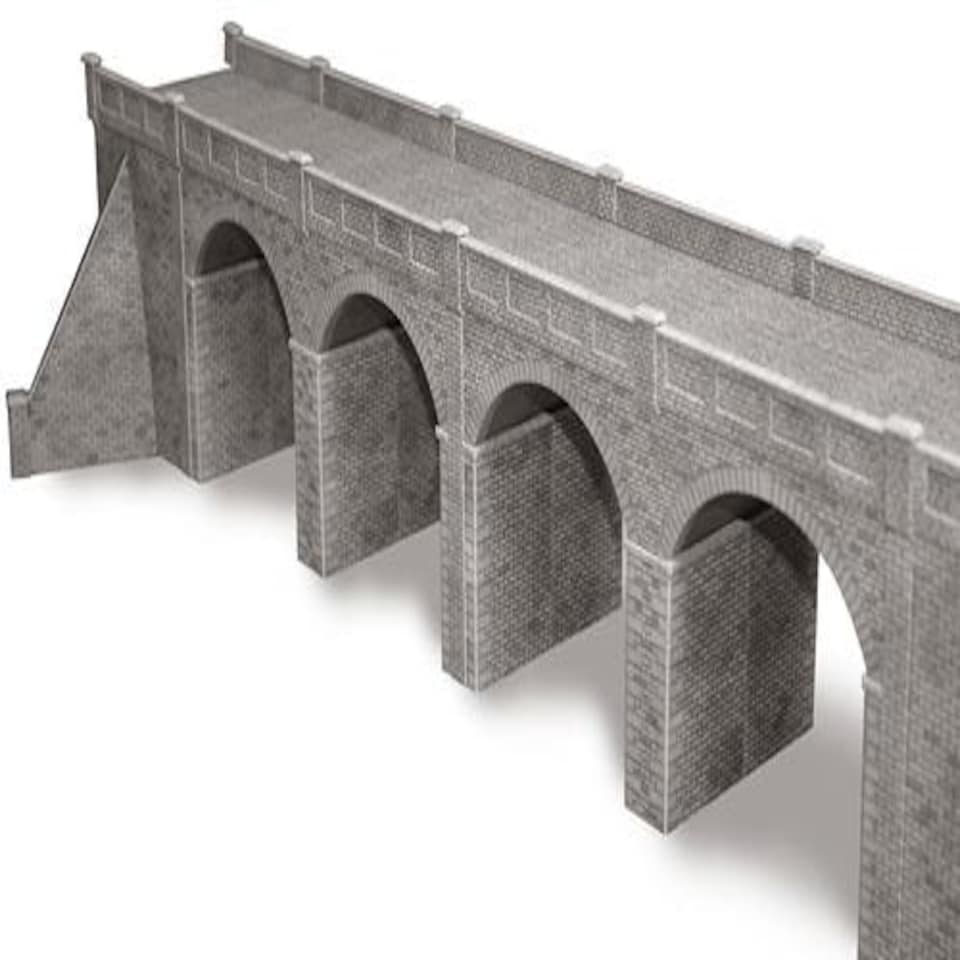 Metcalfe Double Track Stone Viaduct Card Kit