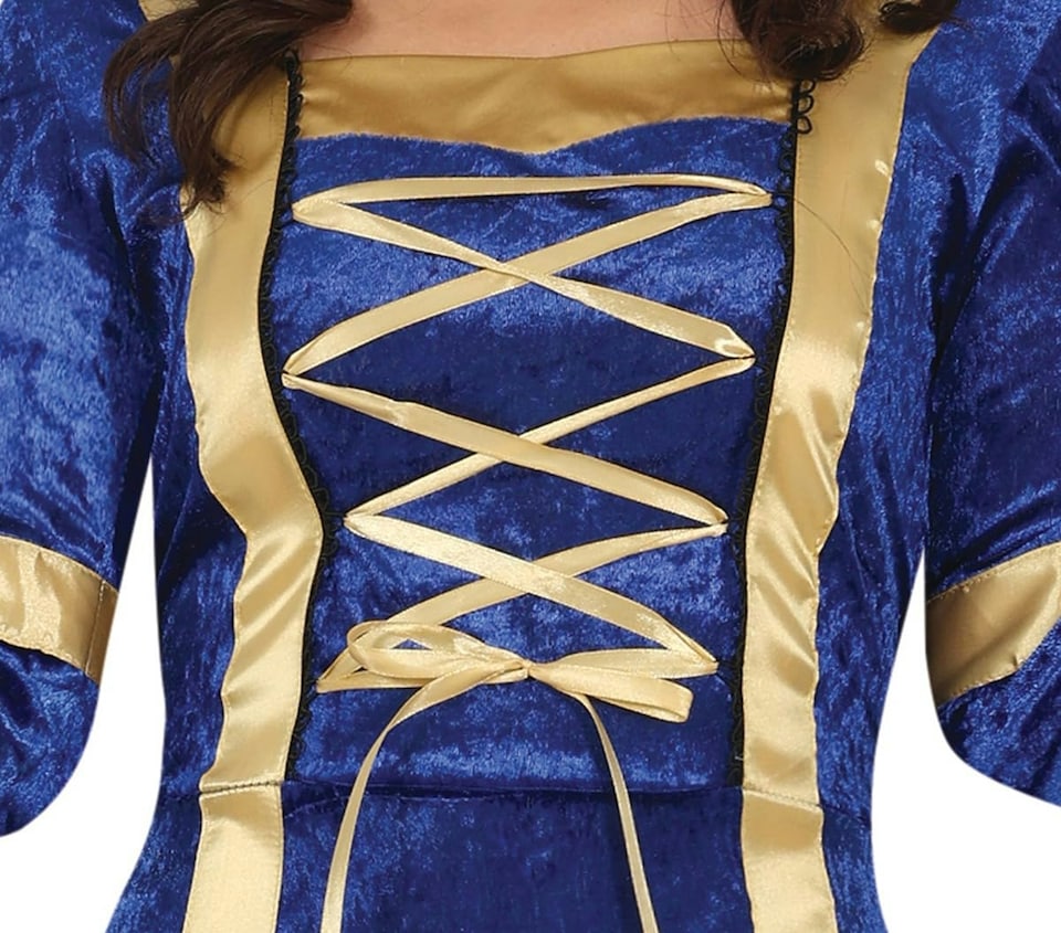 image 1 of Fancy Dress Adult Blue Lady - L