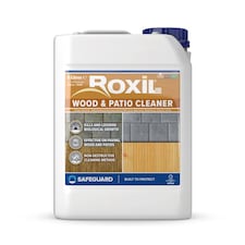 Roxil 100 Green Mould, Algae & Lichen Remover (5L) - Cleaner for Patio, Decking, Fence & Paving. Biocidal Action for Outdoor Wood