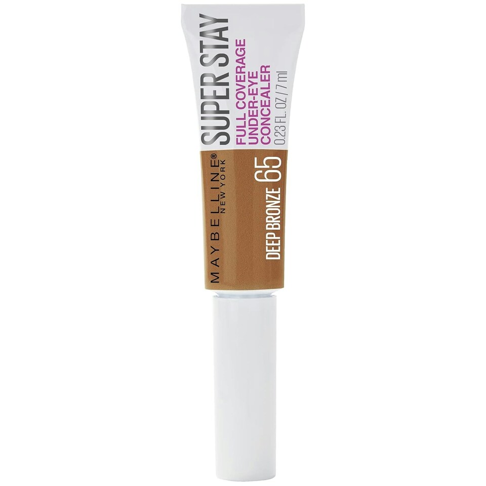 image 1 of Maybelline Super Stay Full Coverage Under Eye Concealer 6ml Brown | 45 Tan