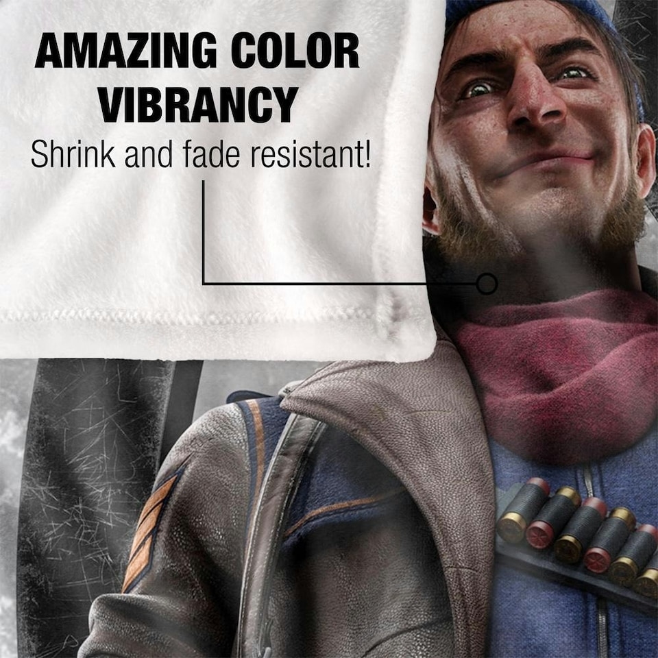 image 1 of Suicide Squad Captain Boomerang Blanket - Multicoloured - One Size