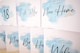 image 4 of Happy Birthday Husband Greeting Card. Minimal Script Watercolour Elegant Luxury