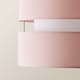 image 5 of ValueLights Sophia Small Blush 2 Tier Ceiling Light Shade | Pink