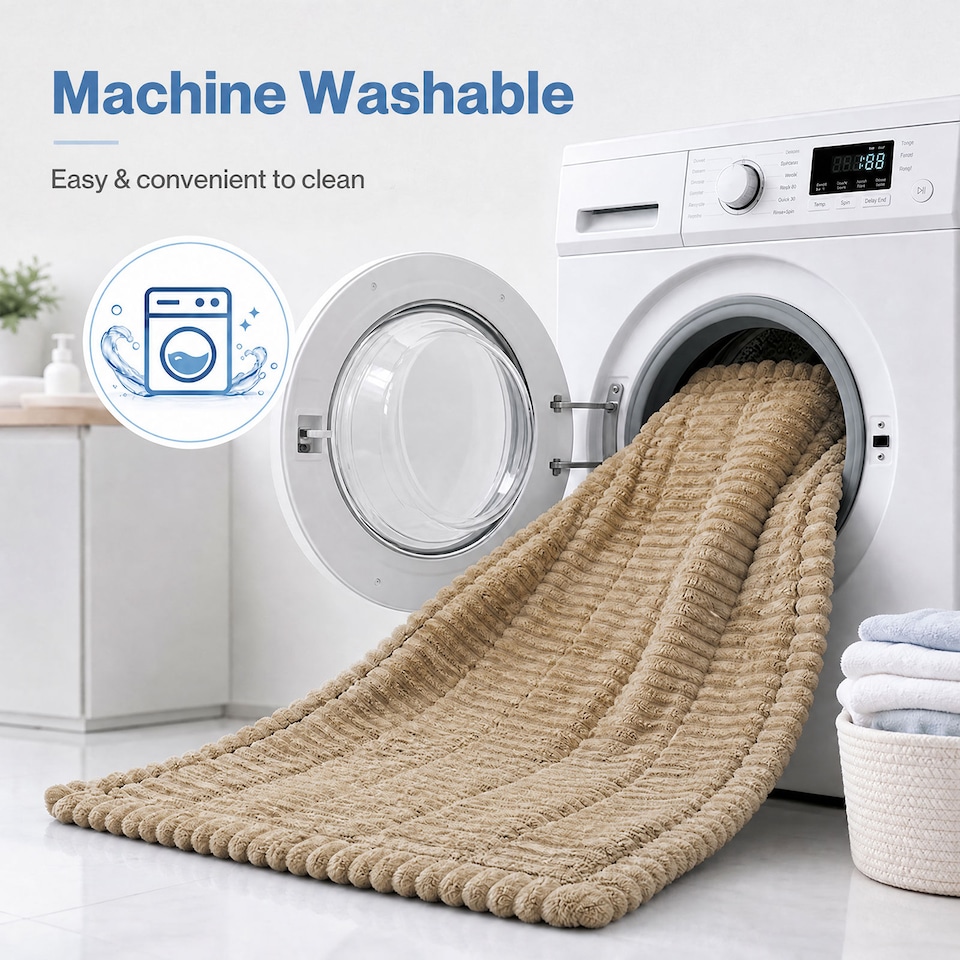 image 1 of Marlow Sofa Cover Corduroy Non Slip Machine Washable