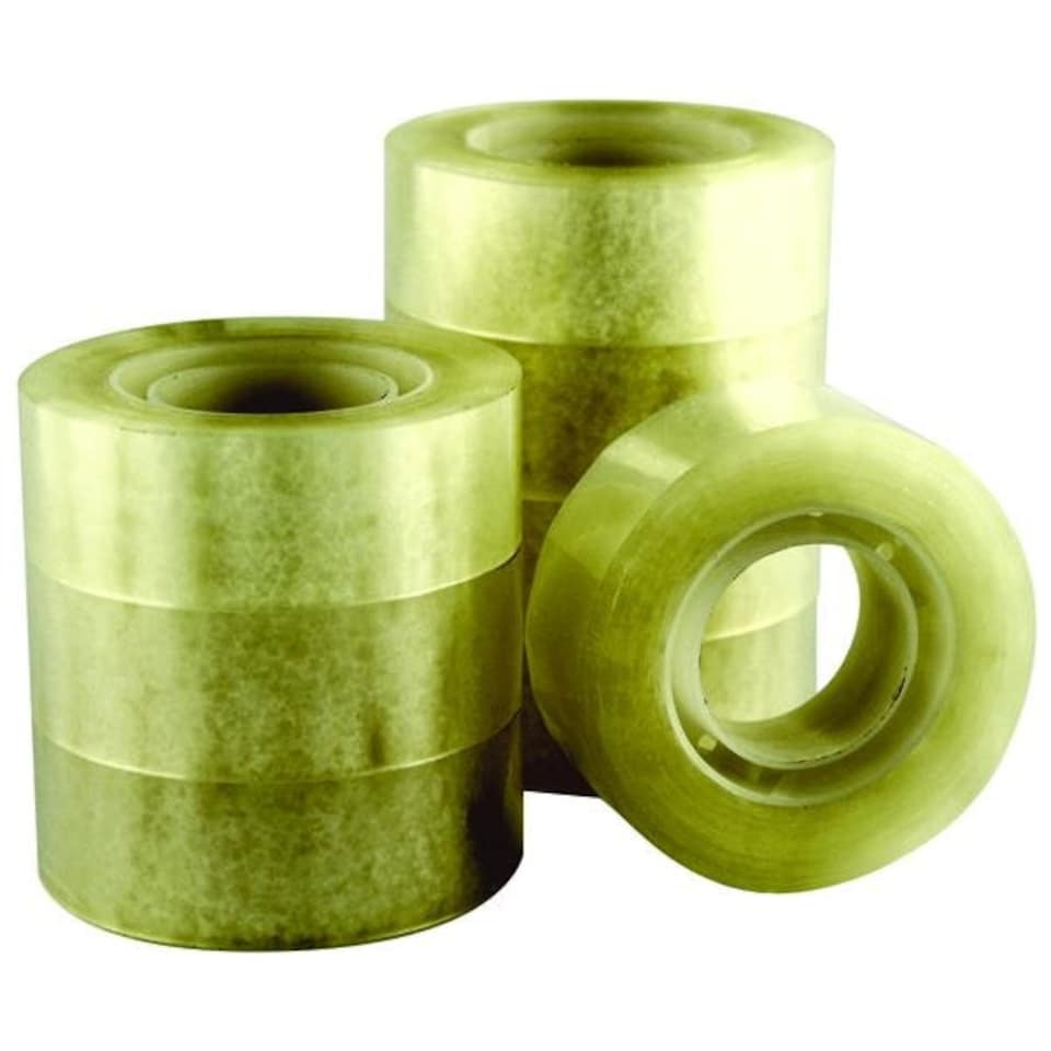 image 1 of Q-Connect Adhesive Tape 19mm x 33m (Pack of 8)