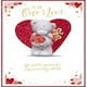image 1 of Me To You Bear One I Love Pop Up Valentine's Day Card