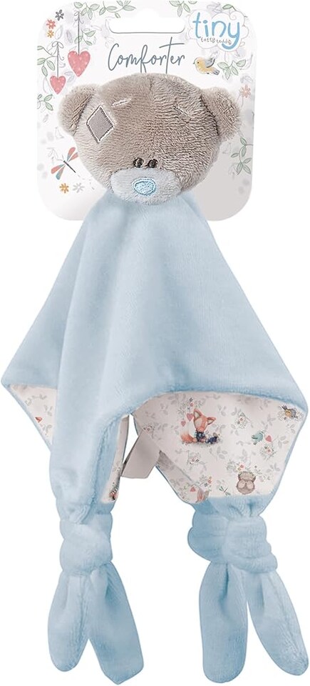 image 1 of Me to You Tiny Tatty Teddy Plush Blue Comforter Official Collection