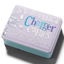Widdop Gifts 'Seventeen Million Charger Cables' Storage Tin