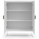 image 5 of Asia Cabinet with 2 Doors in Anthracite Grey | Anthracite