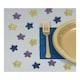 image 2 of Amscan Foam Glitter Eid Confetti (Pack of 32) - Blue/Gold - One Size