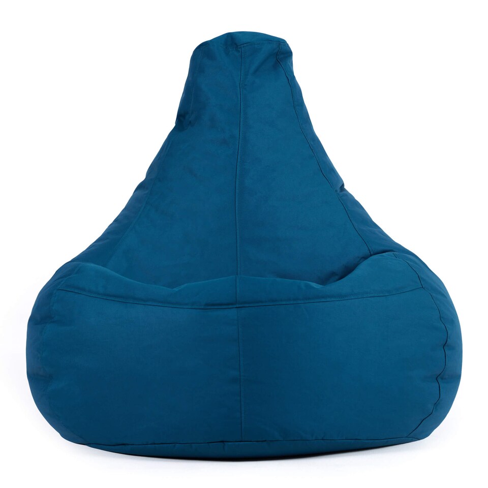 image 1 of Recliner Indoor Outdoor Bean Bag Teal Green Bean Bag Chair | Green | Teal Green | 1