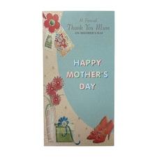 Special Thank You To Mum Vintage-Style Mother's Day Card