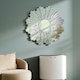 image 1 of Glitzy Circular Wall Mirror Silver
