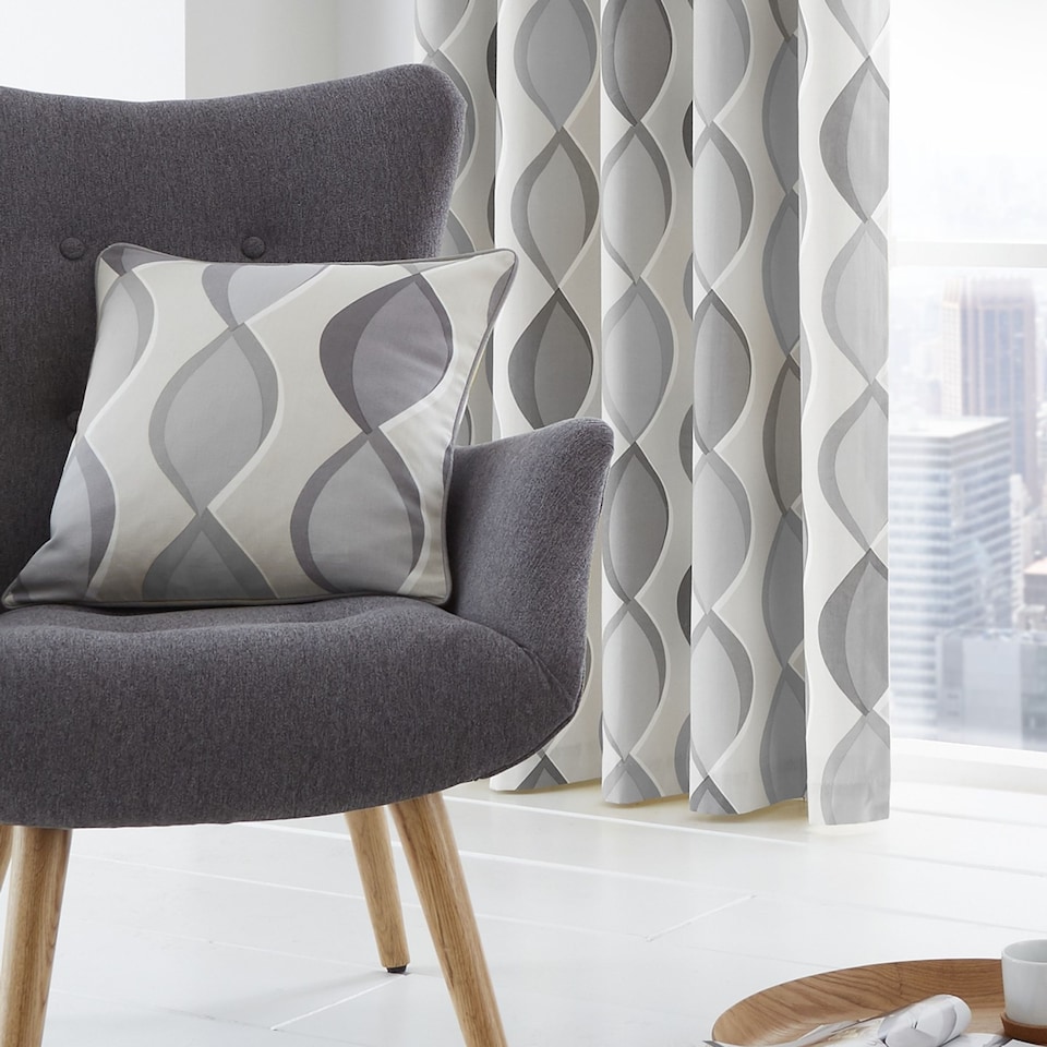image 1 of Fusion Lennox Cushion Cover Grey