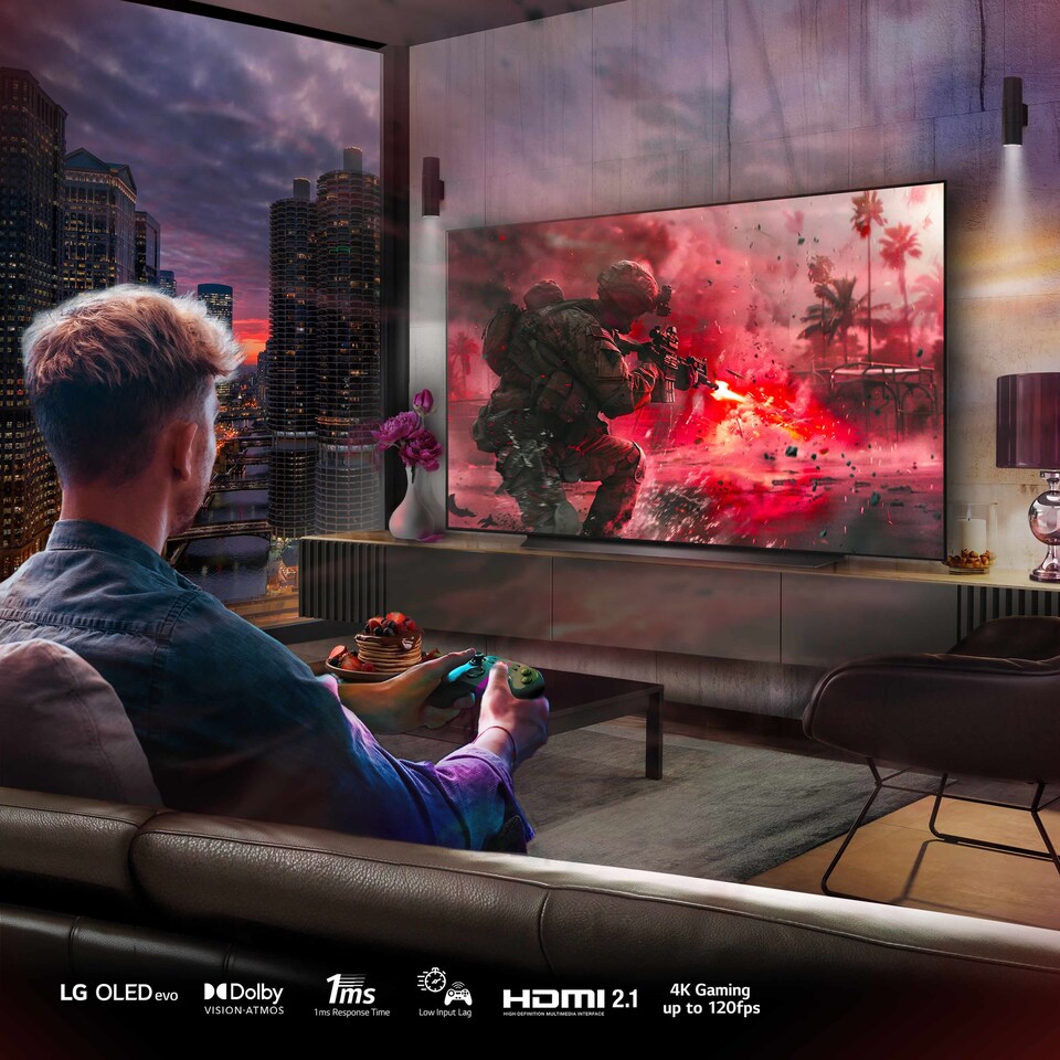 image 1 of LG OLED83C44LA 83inch OLED evo C4 4K SMART TV WiFi Dolby Atmos