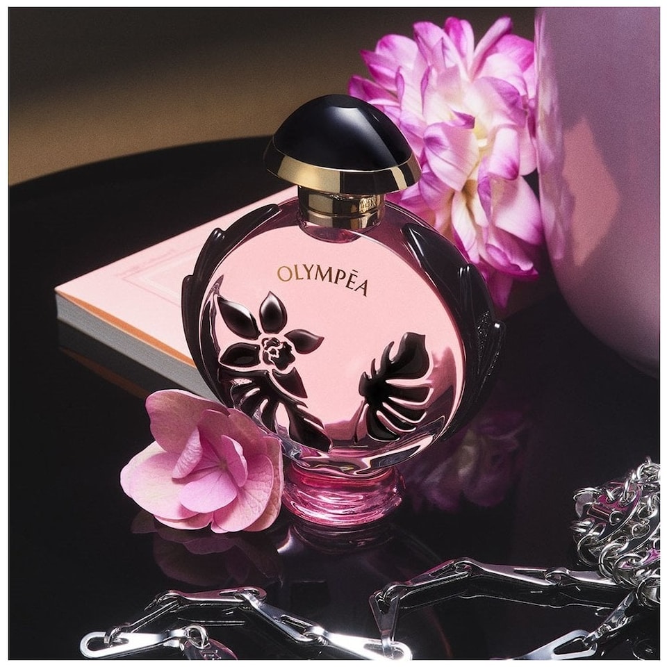 image 1 of Paco Rabanne Olympea Flora EDP Intense 50ml Spray | Pink | pink | 50ml