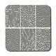 image 3 of striped geometric patterns (Placemat & Coaster Set)