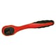 image 3 of 3/8" Drive Curved Quick release Reversible Ratchet Socket driver 200mm Length