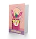image 2 of Stars Pink Llama Age 11 Year Old Child Kids 11th Birthday Card