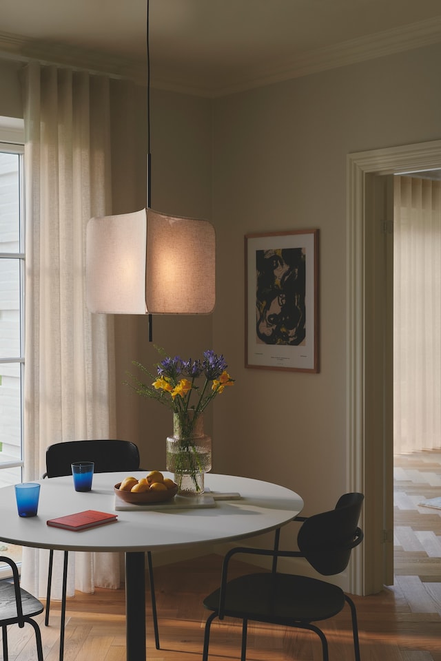 image 1 of Nordlux Tinto Indoor Pendant Light Black Textile E27 Fabric Shade - Mains Powered, IP20 | Black