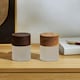 image 3 of Gingko Natural Wood Large Lemelia RGB Colour Changing Desk Lamp N/A | Walnut