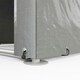 image 9 of Outsunny 1.6 x 2.2m Garden Storage Shed Portable Shed Tent, Light Grey Grey | Light Grey